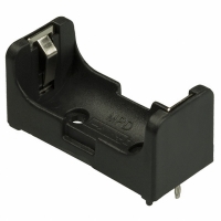 BH2/3A-3 HOLDER BATT 2/3A CELL PC MNT