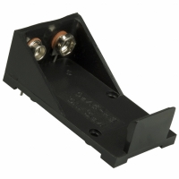 BH9V-PC HOLDER BATTERY 9V PC MOUNT