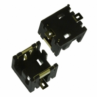 498 HOLDER BATTERY 1/3 N HORIZON SMD