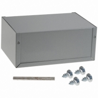 CU-2108-B BOX ALUM 7 X 5 X 3 GRAY