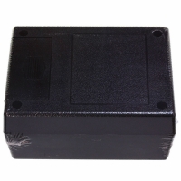 232RI,BK BOX 4.38X3.25X2.00 9V BLACK