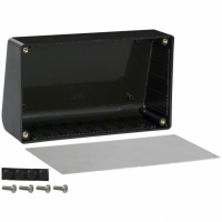 1595CBK BOX ABS 6.35X3.78X2.28