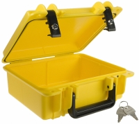 SE300ML,YL CASE 10.80X9.85X4.87YELLOW/LOCK