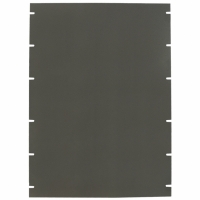 PBPA19029UNF PANEL FRONT 29.7X19X0.13