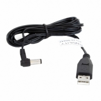 10-00247 CABLE USB-A 5.5X2.5 CNTR NEG R/A