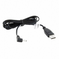 10-00251 CABLE USB-A 3.5X1.35 CNTR NEG RA