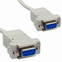 AK143-3-R NULL MODEM CABLE DB9F TO DB9F