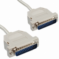 AK250-3-R CABLE NULL MODEM DB25M TO DB25M