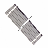 28100-0284 CABLE 8 POS .100 JUMPER 2 INCHES