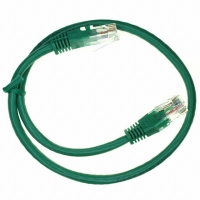 A-MCU60005/G-R CABLE CAT6 UNSHIELDED GREEN .5M