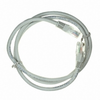 A-MCU60010-R CABLE CAT6 UNSHIELDED GRAY 1M