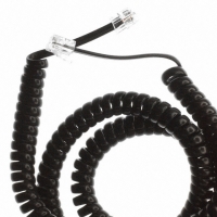 AT-C-26-4/4/B-10-R CORD COIL STANDARD 4-4 BLACK 10'