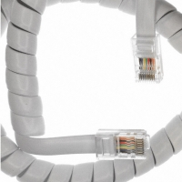 AT-C-26-8/8/W-5/R-R CORD COIL REVERSED 8-8 WHITE 5'