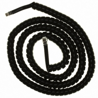 AT-C-26-6/6/B-10/R-R CORD COIL REVERSED 6-6 BLACK 10'