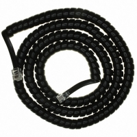 AT-C-26-6/6/B-10-R CORD COIL STANDARD 6-6 BLACK 10'