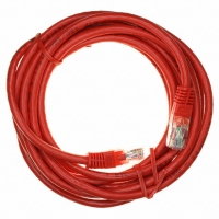 A-MCU60030/R-R CABLE CAT6 UNSHIELDED RED 3M