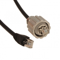 17-101294 CABLE RJ45 2M IND PLUG-STD