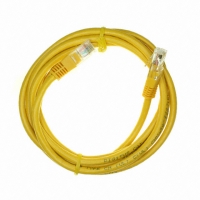 A-MCU60020/Y-R CABLE CAT6 UNSHIELDED YEL 2M