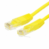 N002-003-YW CABLE PATCH CAT5E YELLOW 3'