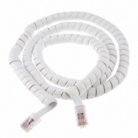 AT-C-26-8/8/W-7-R CORD COIL STANDARD 8-8 WHITE 7'