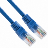 A-MCU-80020/B CABLE CAT5 PATCH BLUE 2M