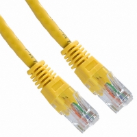 A-MCU-80050/Y CABLE CAT5 PATCH YELLOW 5M