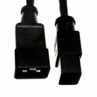 331010-01 CORD 14AWG 3COND M/F BLK 118