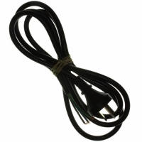 390003-01 CORD 3COND BLK ARGN UNSHLD 1.8M