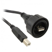 PX0840/A/3M00 CABLE PLUG IP68 USB A-B 3M