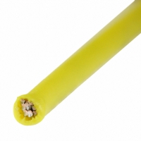 6714 YL005 HOOK-UP WIRE 20AWG YELLOW 100'