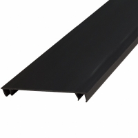 HC4BL6 COVER HINGED DUCT PVC BLK 6'/72