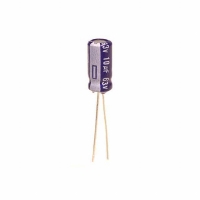 ECA-1JM100 CAP 10UF 63V ALUM LYTIC RADIAL