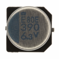 APXE6R3ARA391MH70G CAP 390UF 6.3V ELECT POLY SMD