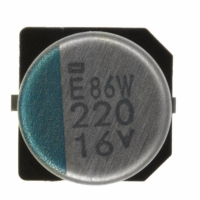 APXE160ARA221MHA0G CAP 220UF 16V ELECT POLY SMD