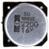 EMVE160GDA222MMH0S CAP 2200UF 16V ELECT MVE SMD