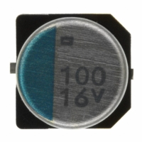 APXE160ARA101MH70G CAP 100UF 16V ELECT POLY SMD