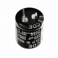 SLP221M200A1P3 CAP ALUM 220UF 200V 20% SNAP