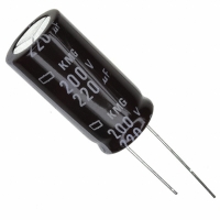 EKMG201ELL221MMP1S CAP 220UF 200V ELECT KMG RAD