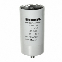 PEH169PJ4470QB2 CAP ALUM 4700UF 100V SCREW
