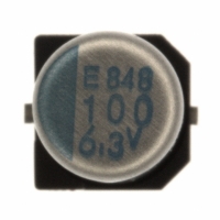 APXE6R3ARA101ME61G CAP 100UF 6.3V ELECT POLY SMD