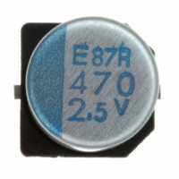 APXE2R5ARA471MF80G CAP 470UF 2.5V ELECT POLY SMD