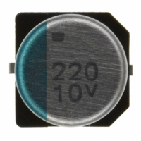 APXE100ARA221MH70G CAP 220UF 10V ELECT POLY SMD