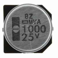 EMVA250ARA102MKE0S CAP 1000UF 25V ELECT MVA SMD