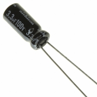 UVZ2A3R3MDD CAP ALUM 3.3UF 100V 20% RADIAL