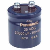 EEG-A1E223FCE CAP 22000UF 25V COMPUTER GRADE