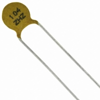 5ZH104ZACAH CAP CER .10UF 50V DISC RAD