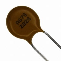 67S222SAFCK CAP CER 2200PF 2000V DISC RAD