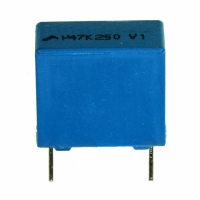 B32521C3474K CAP .47UF 250V METAL POLY