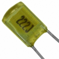 QYX1H222JTP CAP .0022UF 50V POLY 5% RAD