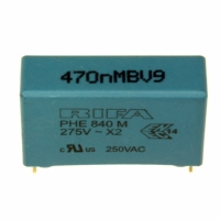 PHE840MY6470MD14R06L2 CAP FILM PP .47UF 275/280VAC X2